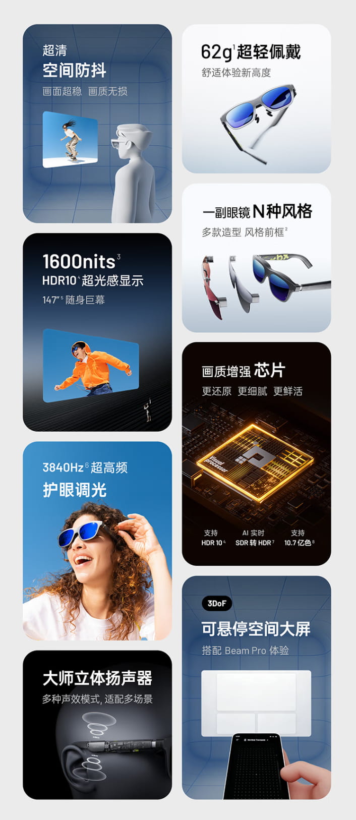 1699元起！XREAL推出xbx a01系列AR眼镜，轻量化全能体验再升级